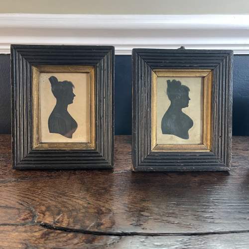 Set of 4 19th Century Silhouettes image-3