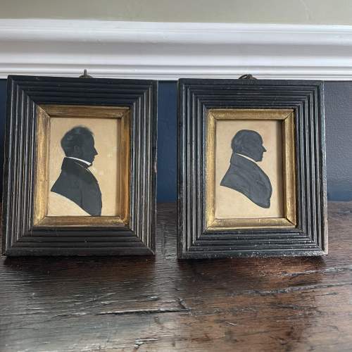 Set of 4 19th Century Silhouettes image-4