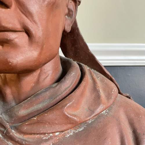 19th Century French Terracotta Bust image-3