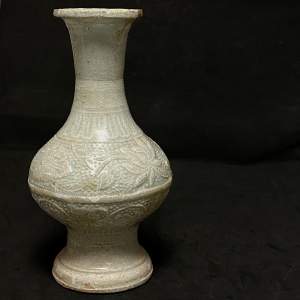 Chinese Qingbai Yingqing Glaze Vase - C13th-C14th