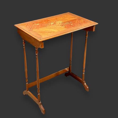 Late Victorian Nest of Four Mahogany Tables image-6