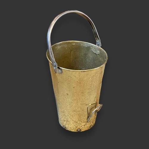 Antique Brass Coal Bucket image-1