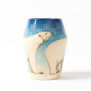 A Dennis China Works Ceramic Vase Designed by Sally Tuffin