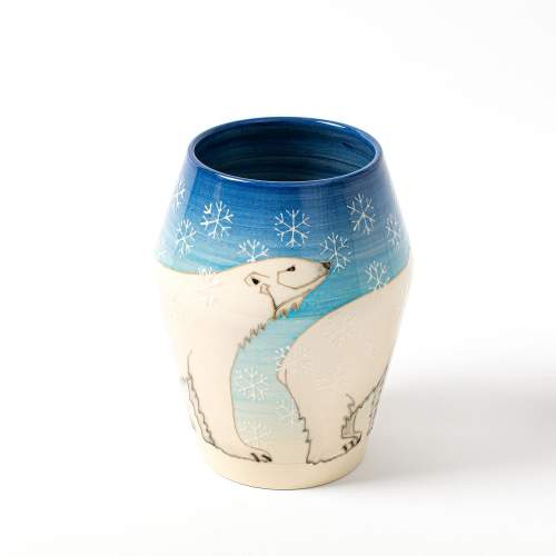 A Dennis China Works Ceramic Vase Designed by Sally Tuffin image-2