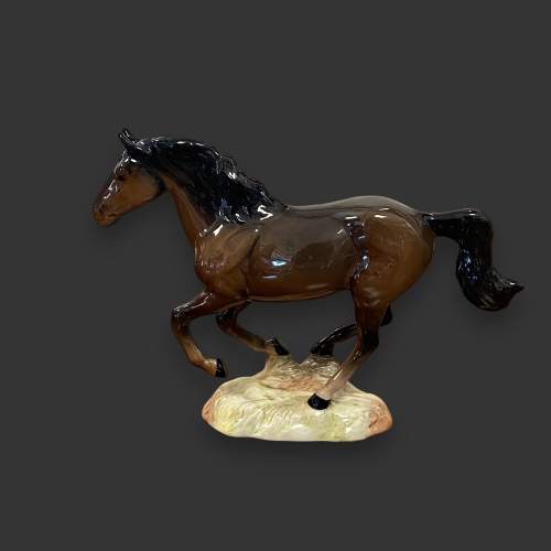 Beswick Rare 1374 Galloping Brown Horse image-1