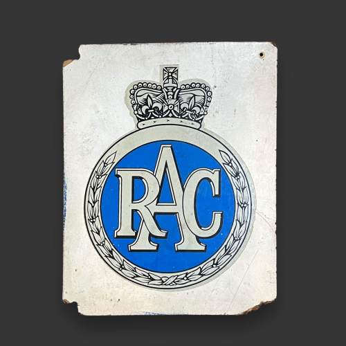 Vintage Original RAC Garage Sign image-1