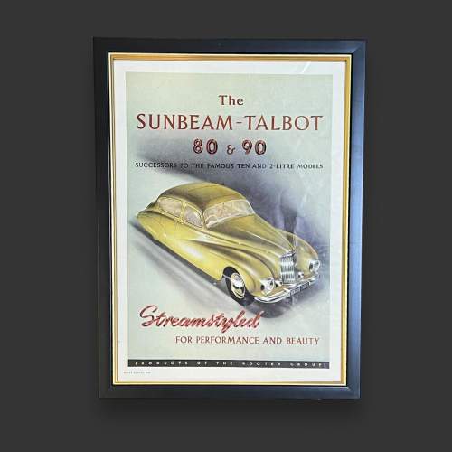 Framed Sunbeam Talbot Poster image-1
