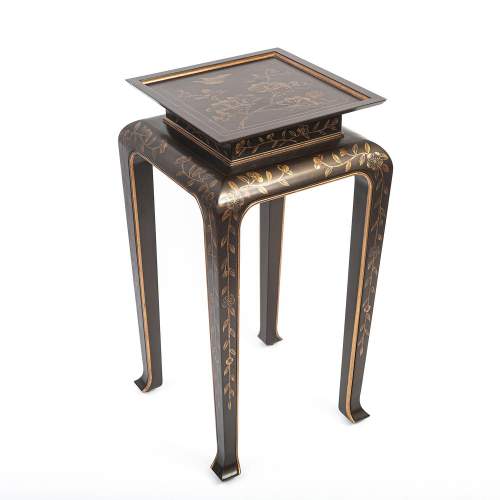 Large Japanese Lacquered Jardiniere Stand image-3