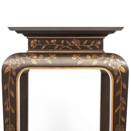 Large Japanese Lacquered Jardiniere Stand image-5