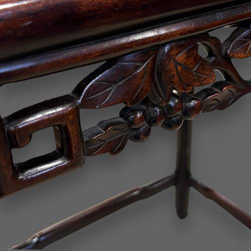Chinese Qing Dynasty Hardwood Hongmu Side Table image-2