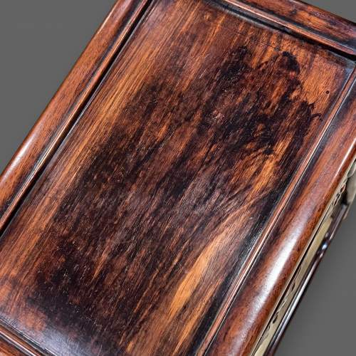 Chinese Qing Dynasty Hardwood Hongmu Side Table image-5