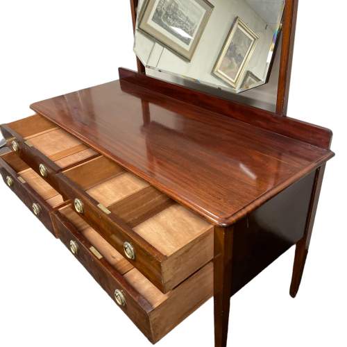 20th Century Mahogany Dressing Table With Four Drawers image-4