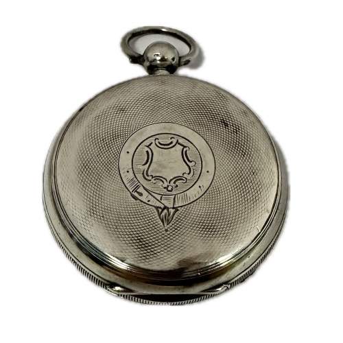Solid Silver Waltham Pocket Watch circa 1896 - Serviced image-6