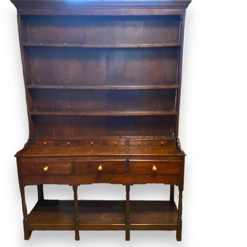 Late Georgian Oak Welsh Dresser image-1