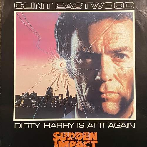 1980s Warner Home Video Poster -  Clint Eastwood Sudden Impact image-2