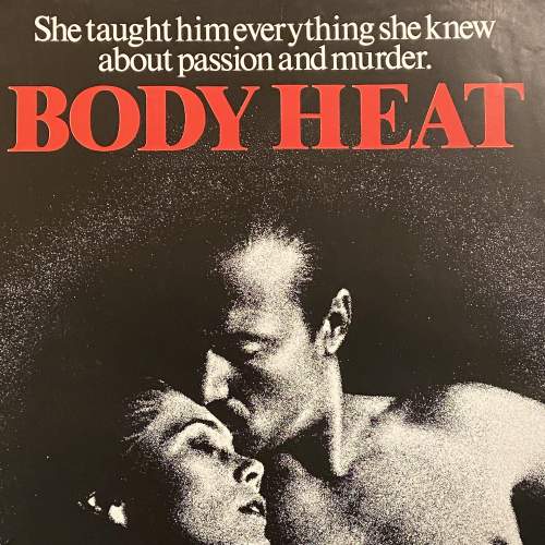 1980s Warner Home Video Poster -  William Hurt Body Heat image-2