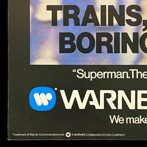 1980s Warner Home Video Poster-  Superman Christopher Reeve image-5