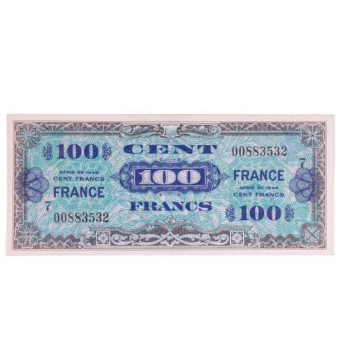 Set of Four WW2 Allied Military Series French Franc Notes image-5