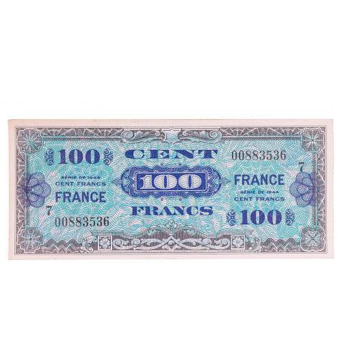 Set of Four WW2 Allied Military Series French Franc Notes image-6
