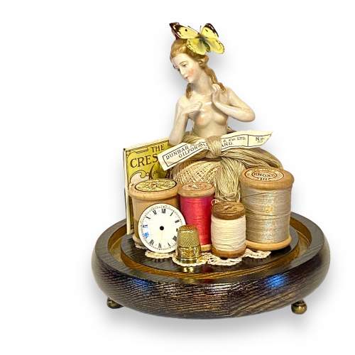 Decorative Antique Dome Display - Pin Dolly image-2
