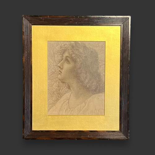 Framed Lithograph by Henry Ryland image-1