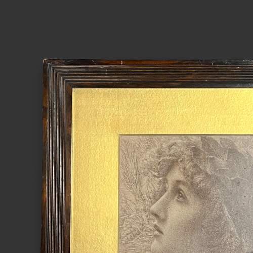 Framed Lithograph by Henry Ryland image-3