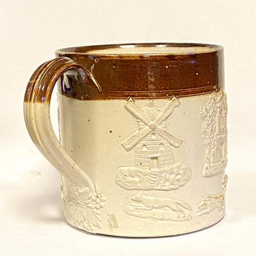 Magnificent Mid 19th Century Four Pint Harvest Mug image-2
