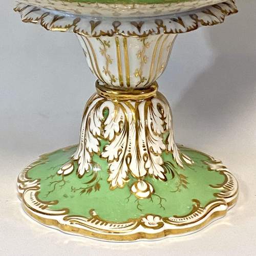 Fine 19th Century Gilded Porcelain Comport image-3