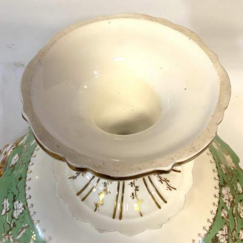 Fine 19th Century Gilded Porcelain Comport image-5