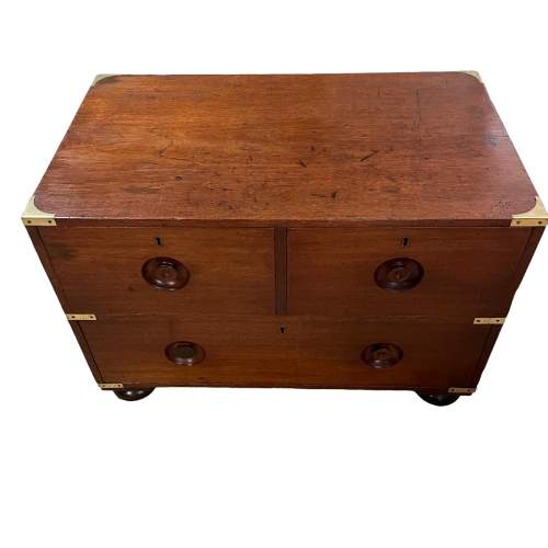 Mahogany Military Chest Coffee Table image-1