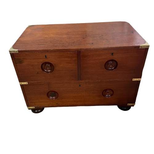 Mahogany Military Chest Coffee Table image-3