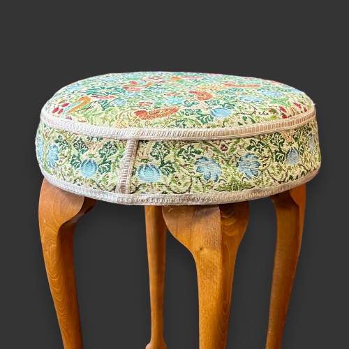 Reupholstered 20th Century Dressing Stool image-2