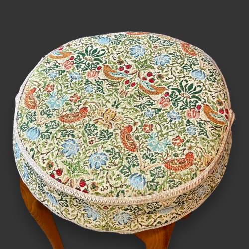 Reupholstered 20th Century Dressing Stool image-3