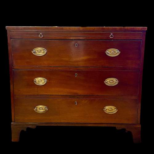 Early 19th Century Inlaid Mahogany Chest of Drawers image-4