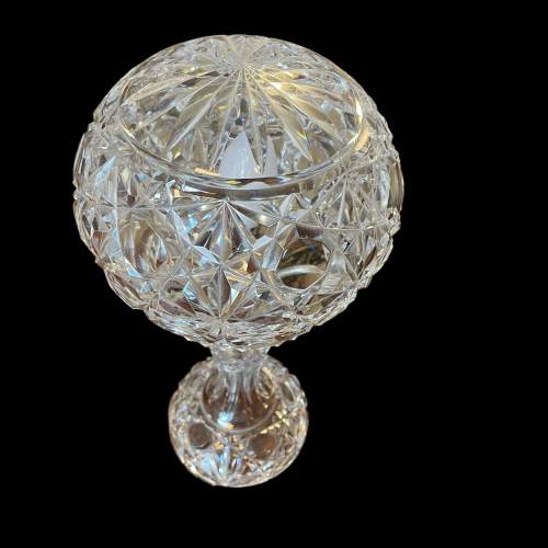 Crystal Cut Glass Table Lamp image-4