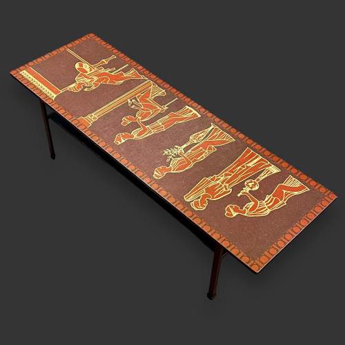 1960s Egyptian Design Formica Coffee Table image-2