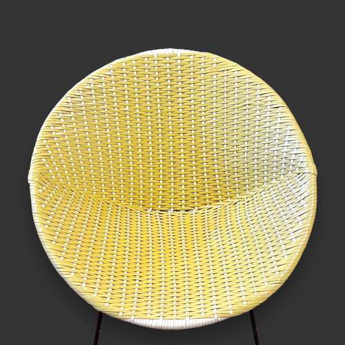 1950s Lemon Sputnik Chair image-2