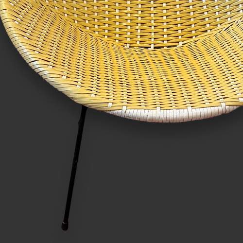 1950s Lemon Sputnik Chair image-5