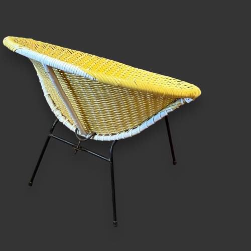 1950s Lemon Sputnik Chair image-6