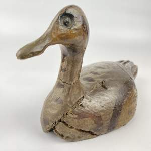 Victorian Decoy Duck - Hand Carved and a Beauty