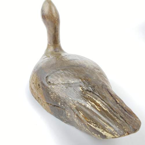 Victorian Decoy Duck - Hand Carved and a Beauty image-3