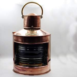 Starboard Original Vintage Copper Ships Lantern Lamp