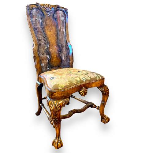 Pair of Queen Anne style Walnut Side Chairs image-2