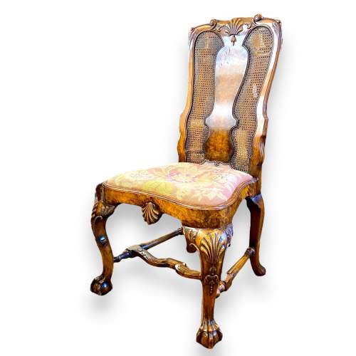 Pair of Queen Anne style Walnut Side Chairs image-5