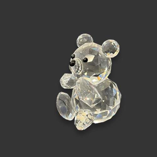 Swarovski Crystal Sitting Bear Figure image-2