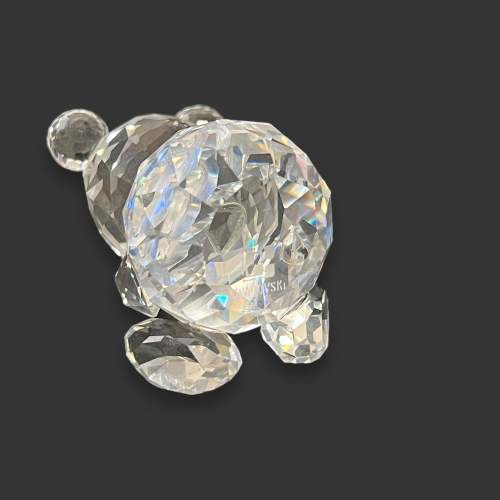 Swarovski Crystal Sitting Bear Figure image-4
