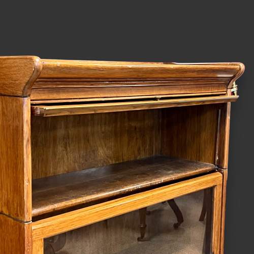 Early 20th Century Golden Oak Stacking Bookcase image-4