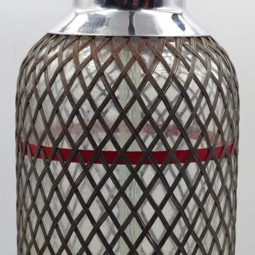 Sparklets 1930s Wire Mesh Soda Siphon - Rare Small Size Syphon image-5