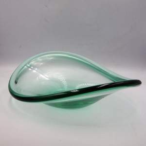 Holmegaard Per Lutken Design Mid 20th Century Selandia Glass Bowl