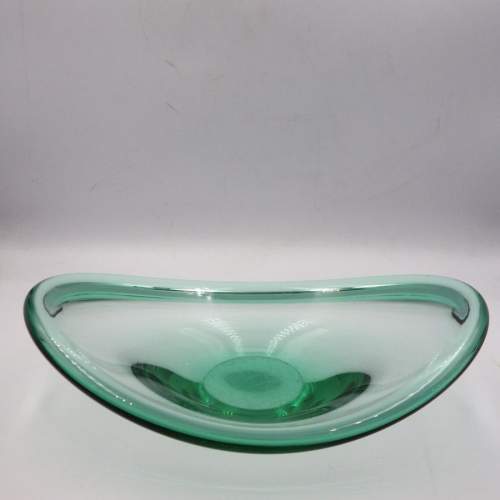 Holmegaard Per Lutken Design Mid 20th Century Selandia Glass Bowl image-2